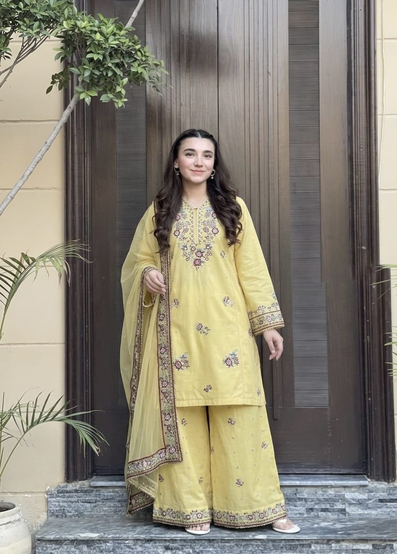 Ayesha.B Small / Lemon 3pcs (kiran)