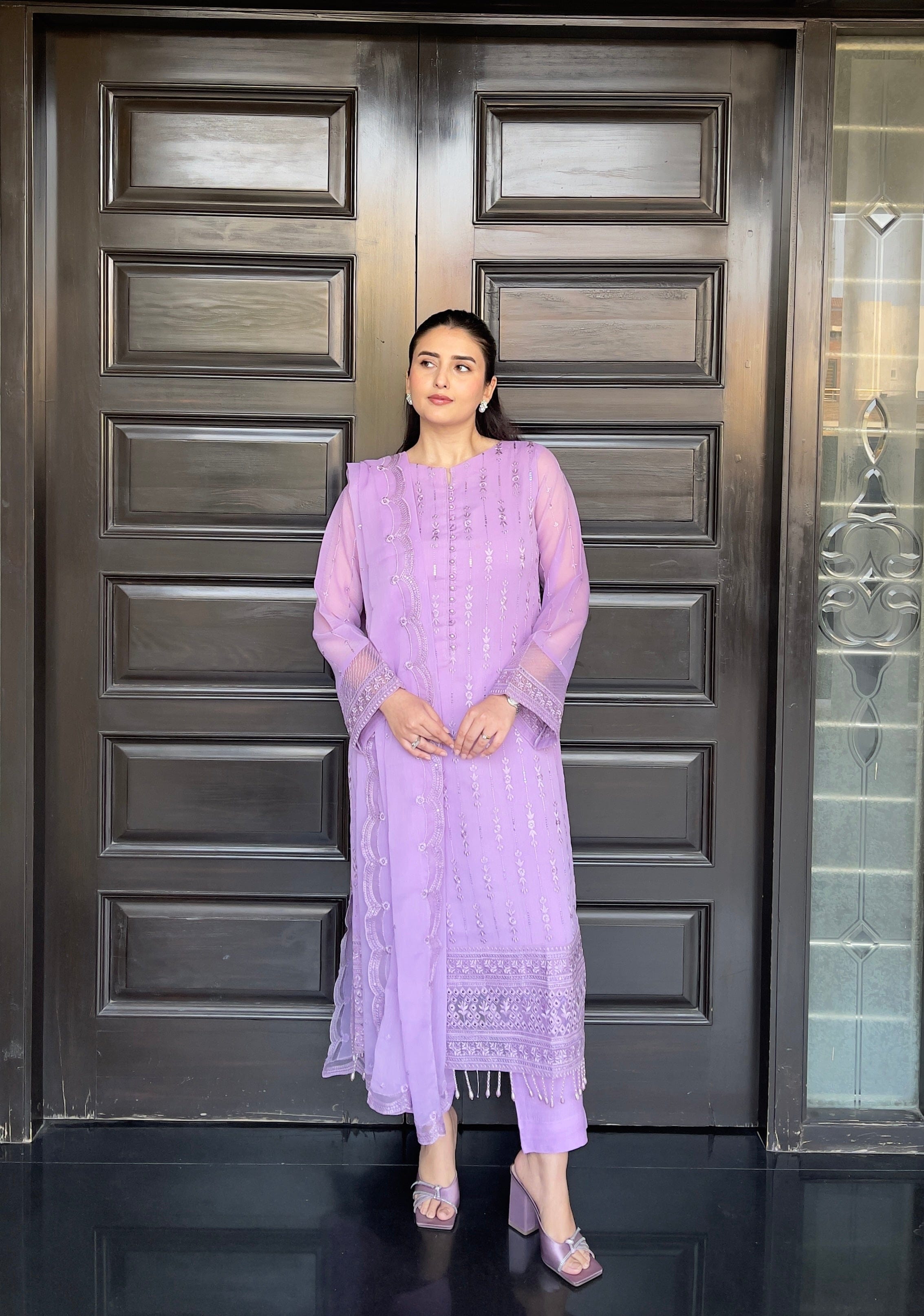 Ayesha.B Small / Lilac 3pcs (salma)