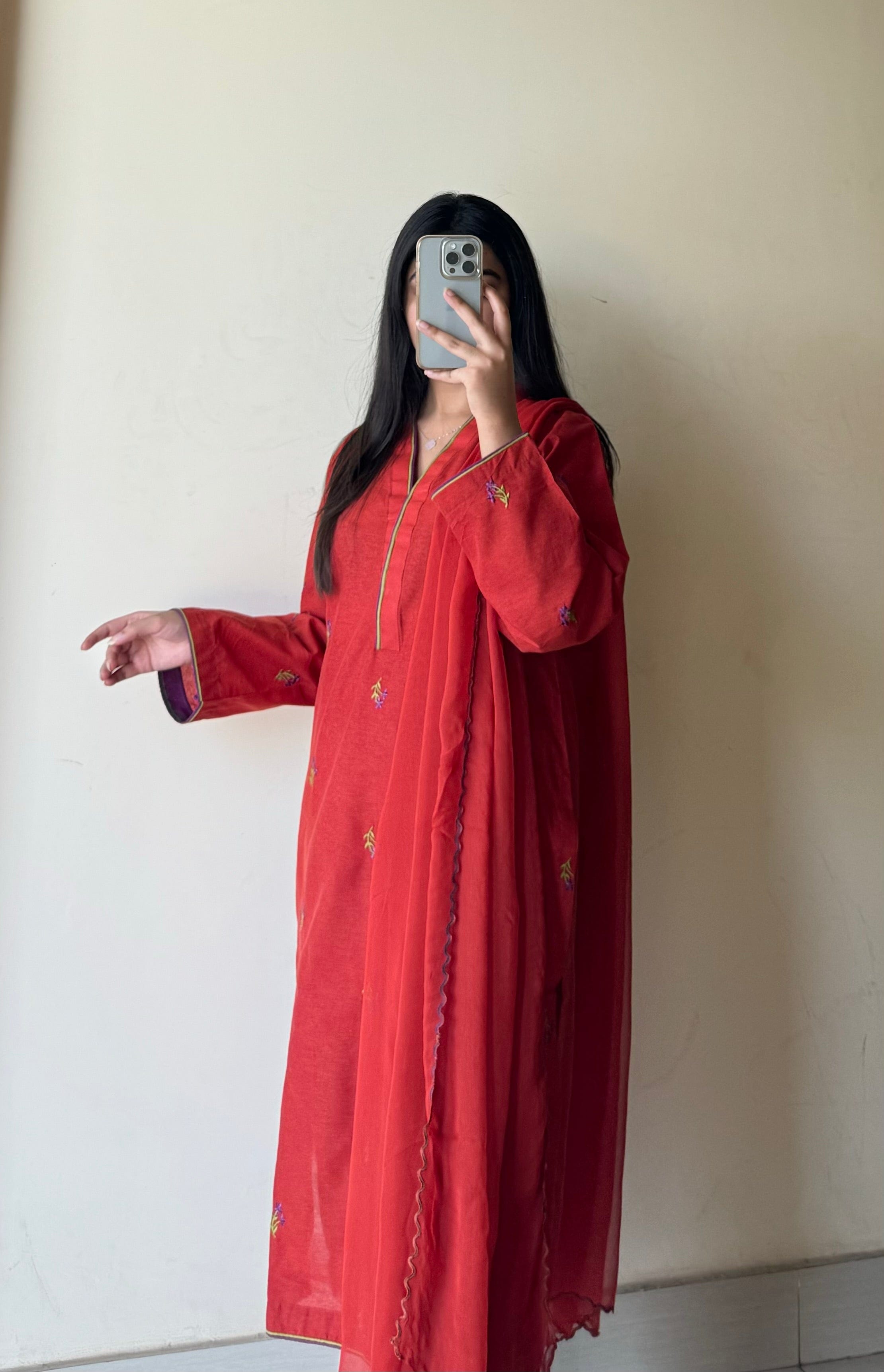 Ayesha.B Small / Rust 3pcs (Esha)