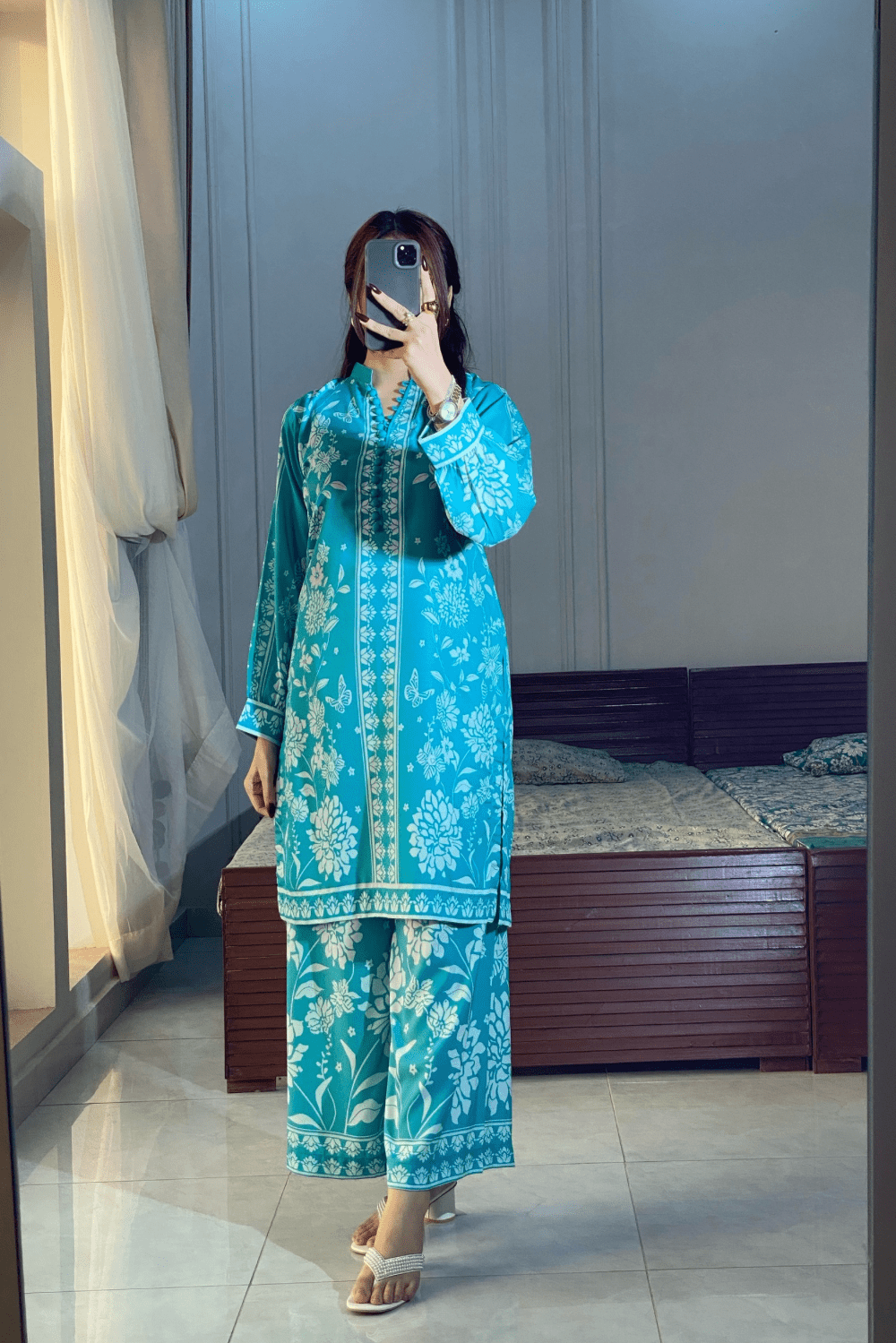Ayesha.B Small / Seagreen 2pcs (zaib)