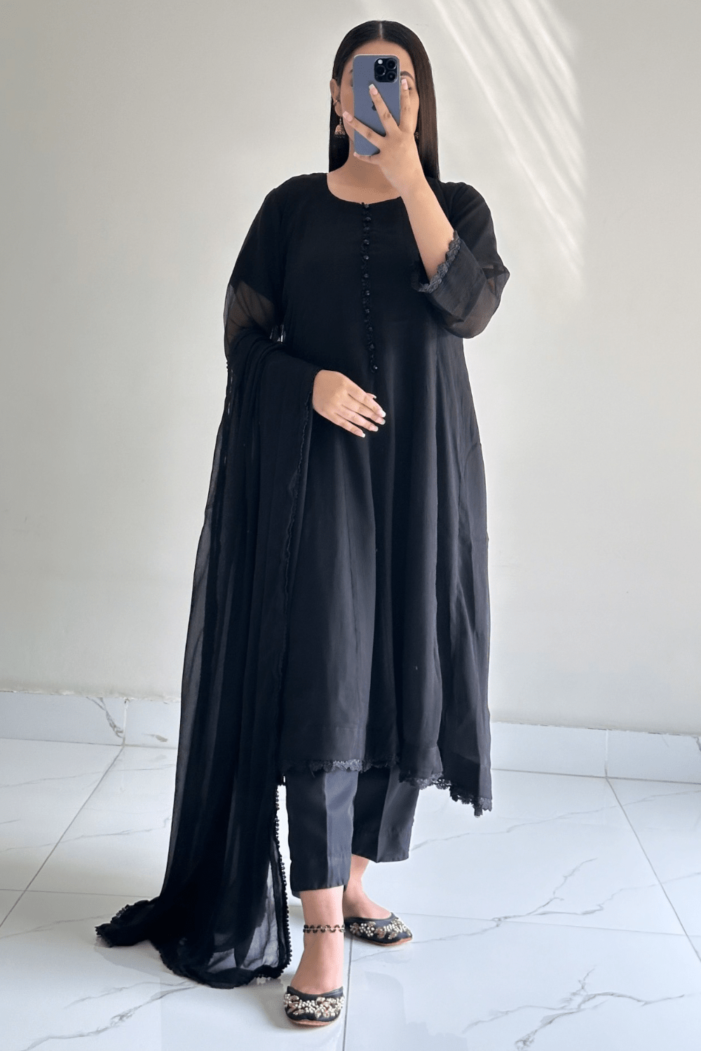 Ayesha B Women Small / Black 3pcs (Misha)