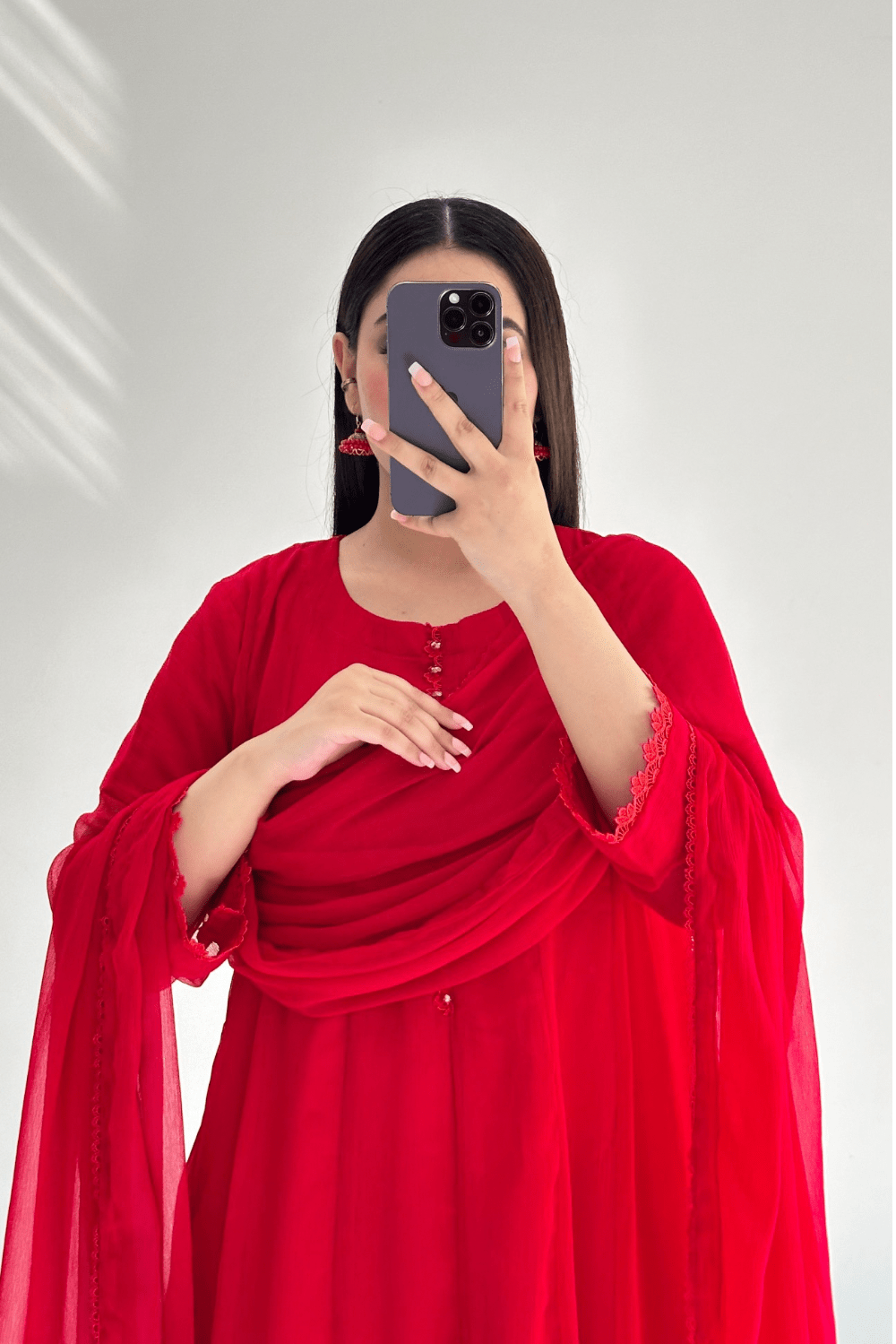 Ayesha B Women Small / Red 3pcs (Misha)