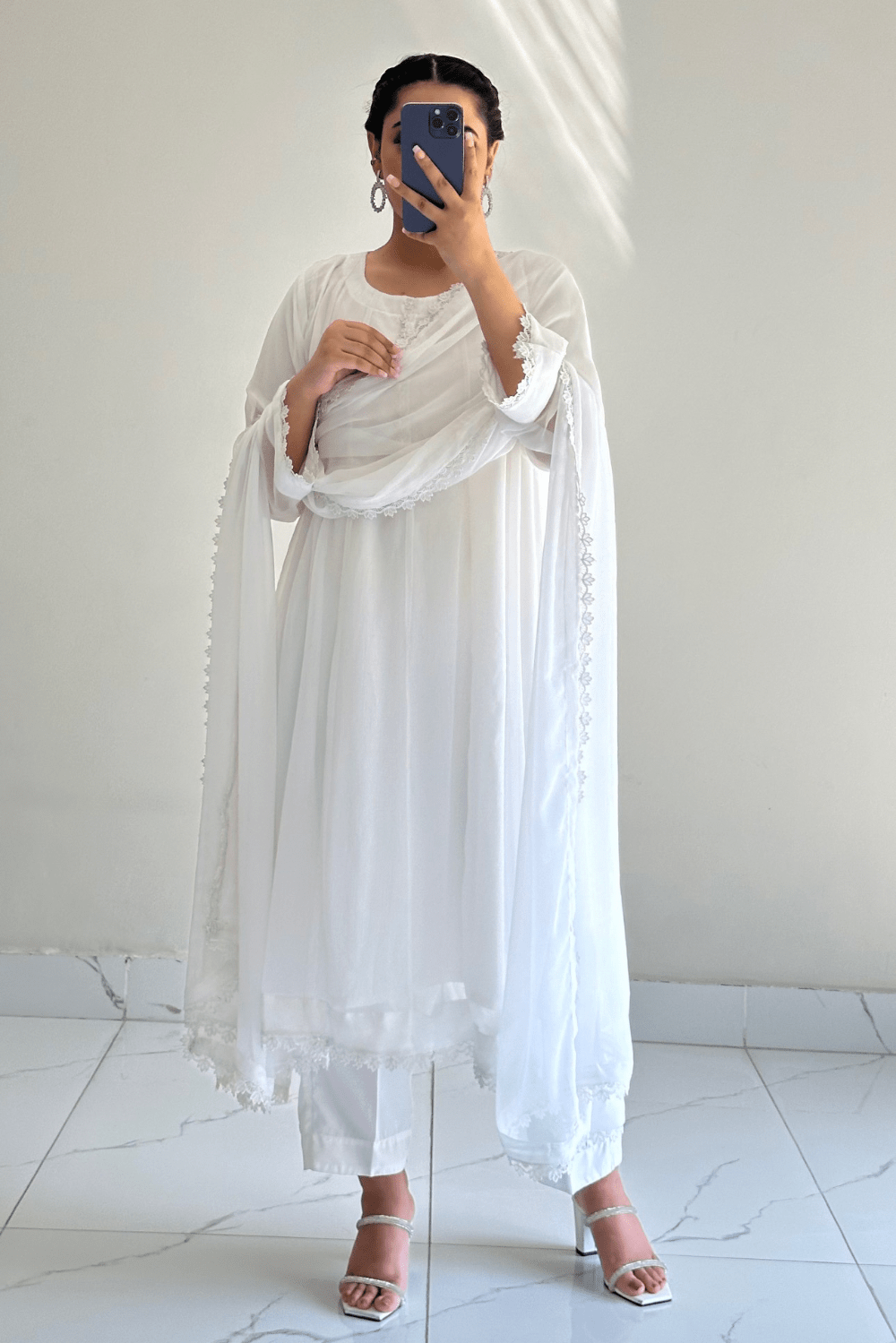 Ayesha B Women Small / White 3pcs (Misha)