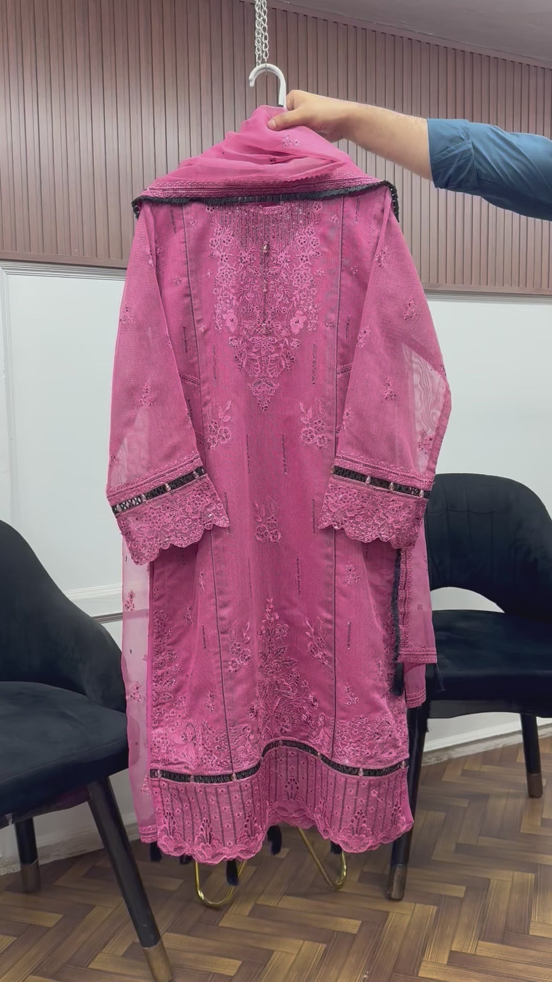 3pcs tea pink (shahi)