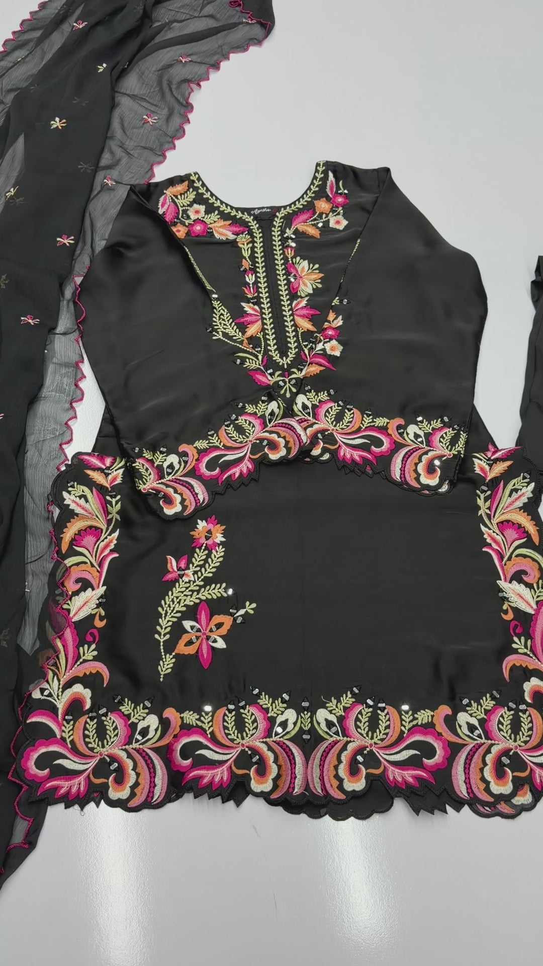 3pcs pure silk (sarosh)