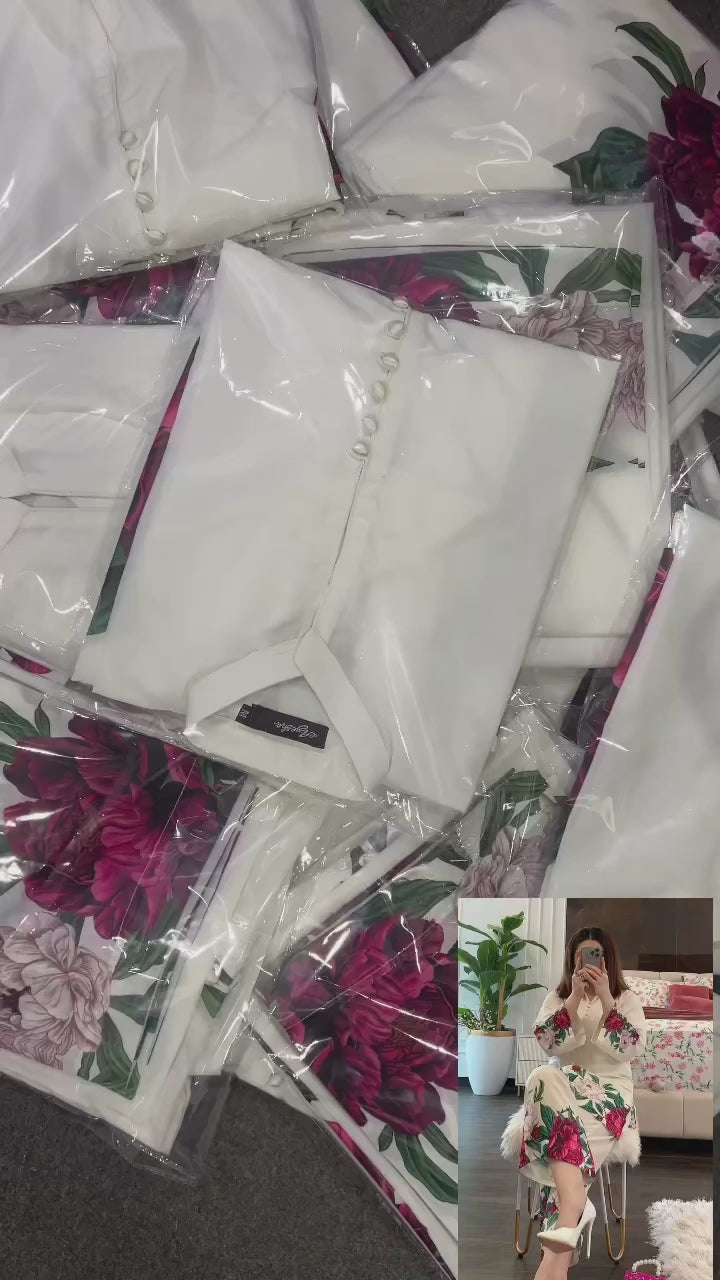 2pcs lawn (jasmine)