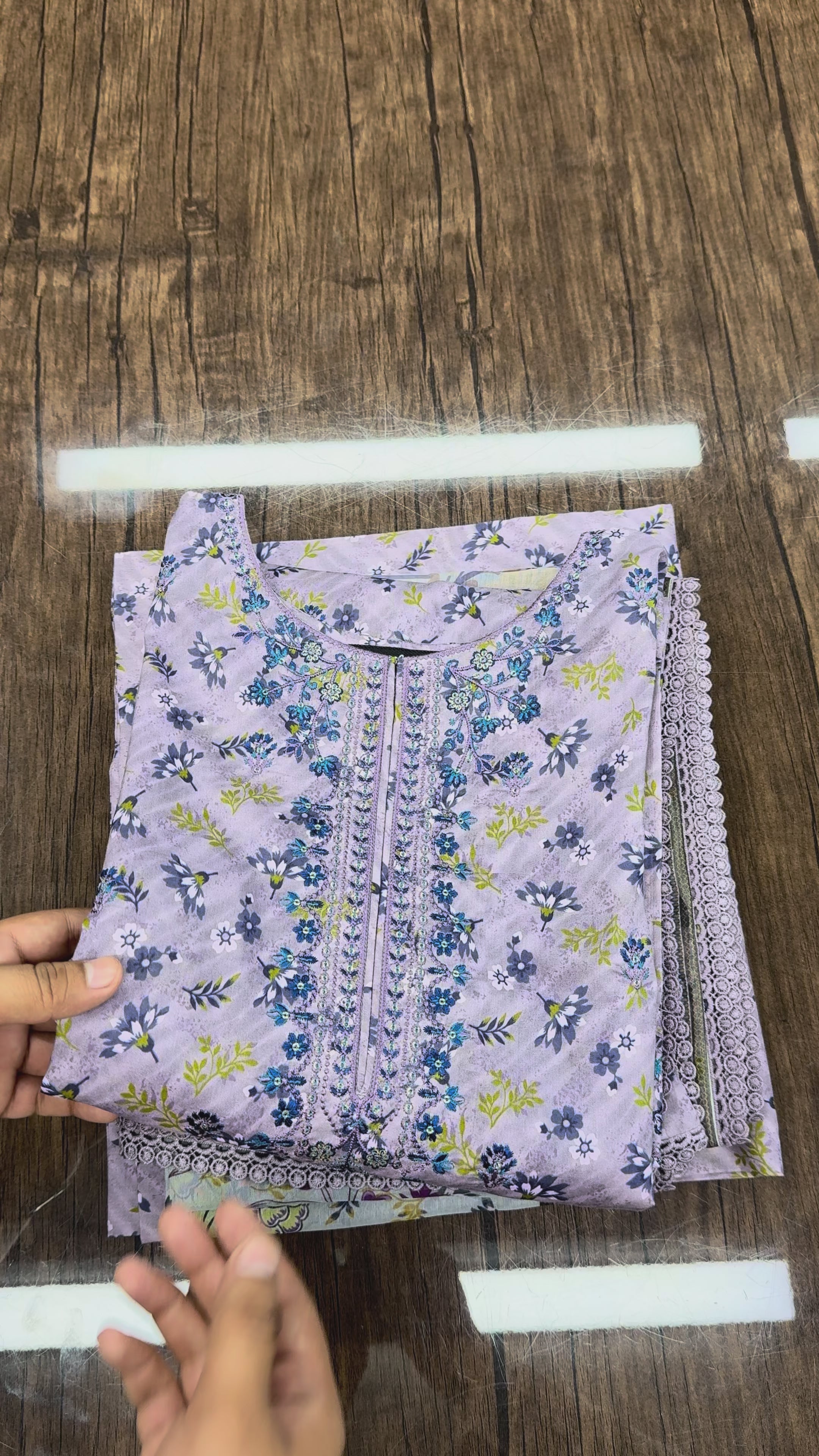 3pcs Pure lawn ( Asifa)