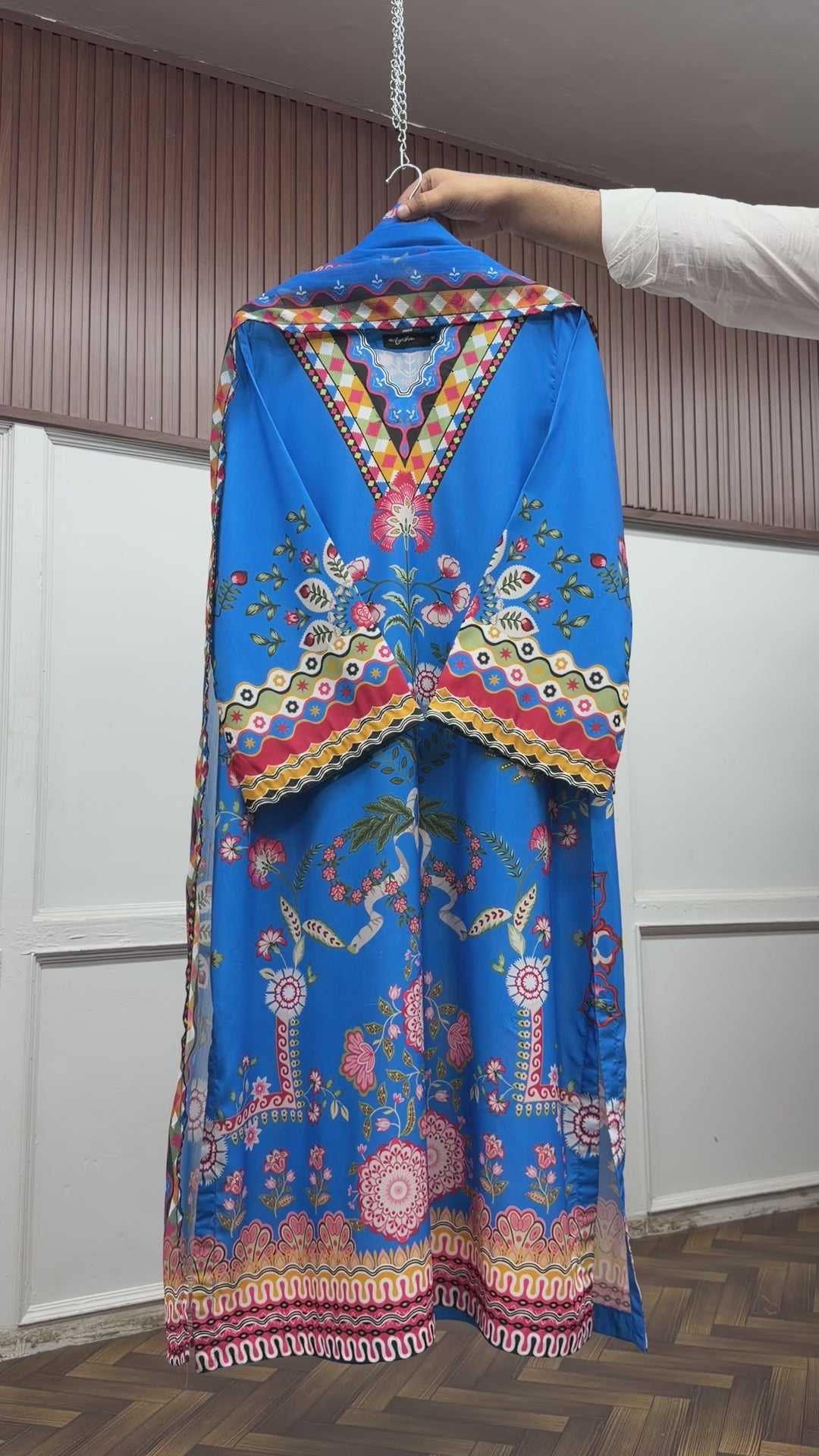3pcs Arabic lawn (kaftan)